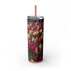 Skinny Tumbler with Straw – 20 oz Stainless Steel Cup