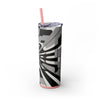 Skinny Tumbler with Straw – 20 oz Stainless Steel Cup