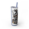 Skinny Tumbler with Straw – 20 oz Stainless Steel Cup