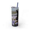 Skinny Tumbler with Straw – 20 oz Stainless Steel Cup