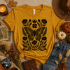 Black Butterfly Moth Fall Tee | Gothic Autumn Graphic T-Shirt