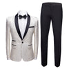 SOPHISTICATED DARK BLUE FORMAL SPECIAL OCCASSIONS DANCE PARTY’S Men's Dress Suit Set