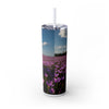 Skinny Tumbler with Straw – 20 oz Stainless Steel Cup