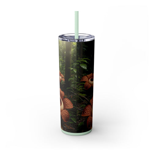 Skinny Tumbler with Straw – 20 oz Stainless Steel Cup
