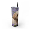 Skinny Tumbler with Straw – 20 oz Stainless Steel Cup