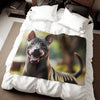 Sweatshirt Blanket – Plush Fleece Throw, 2 Size Options