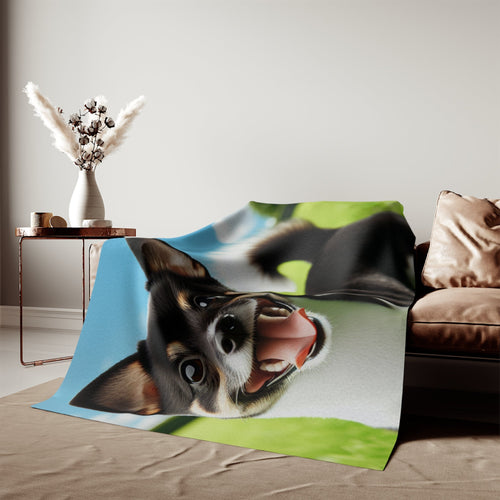 Sweatshirt Blanket – Plush Fleece Throw, 2 Size Options