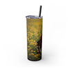 Skinny Tumbler with Straw – 20 oz Stainless Steel Cup