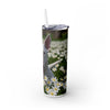 Skinny Tumbler with Straw – 20 oz Stainless Steel Cup