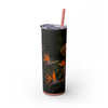 Skinny Tumbler with Straw – 20 oz Stainless Steel Cup