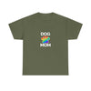 Pride Dog Mom Heavy Duty Unisex Tee Sizes Small - 5XL (11 colors)