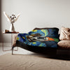 Sweatshirt Blanket – Plush Fleece Throw, 2 Size Options