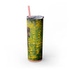 Skinny Tumbler with Straw – 20 oz Stainless Steel Cup