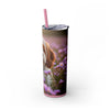 Skinny Tumbler with Straw – 20 oz Stainless Steel Cup