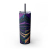 Skinny Tumbler with Straw – 20 oz Stainless Steel Cup