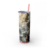 Skinny Tumbler with Straw – 20 oz Stainless Steel Cup