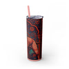 Skinny Tumbler with Straw – 20 oz Stainless Steel Cup
