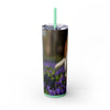 Skinny Tumbler with Straw – 20 oz Stainless Steel Cup