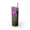 Skinny Tumbler with Straw – 20 oz Stainless Steel Cup