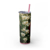 Skinny Tumbler with Straw – 20 oz Stainless Steel Cup