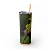 Skinny Tumbler with Straw – 20 oz Stainless Steel Cup