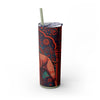 Skinny Tumbler with Straw – 20 oz Stainless Steel Cup