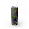 Skinny Tumbler with Straw – 20 oz Stainless Steel Cup