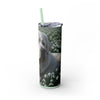 Skinny Tumbler with Straw – 20 oz Stainless Steel Cup