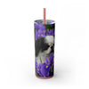 Skinny Tumbler with Straw – 20 oz Stainless Steel Cup