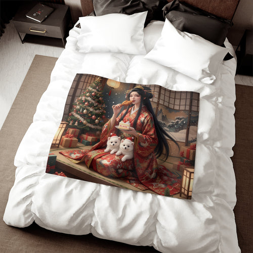 Japanese Spitz Blanket