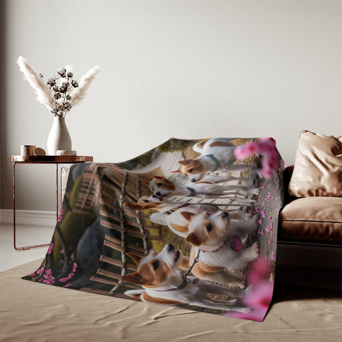 Sweatshirt Blanket – Plush Fleece Throw, 2 Size Options