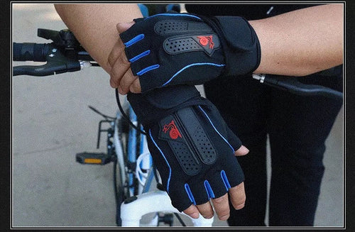Fashion men's fitness gloves