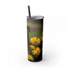 Skinny Tumbler with Straw – 20 oz Stainless Steel Cup
