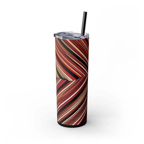 Skinny Tumbler with Straw – 20 oz Stainless Steel Cup