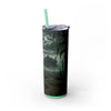 Skinny Tumbler with Straw – 20 oz Stainless Steel Cup