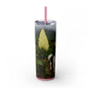 Skinny Tumbler with Straw – 20 oz Stainless Steel Cup