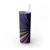 Skinny Tumbler with Straw – 20 oz Stainless Steel Cup
