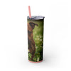 Skinny Tumbler with Straw – 20 oz Stainless Steel Cup