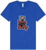 This Mama Loves Her Boy Unisex V-Neck Shirt