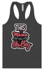 This Mama Loves Her Boy Women's Racerback Tank