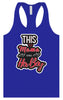 This Mama Loves Her Boy Women's Racerback Tank