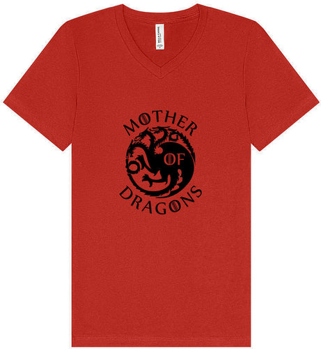 Mother of Dragons Unisex V-Neck Shirt