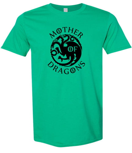 Mother of Dragons Adult Gildan Soft Shirt