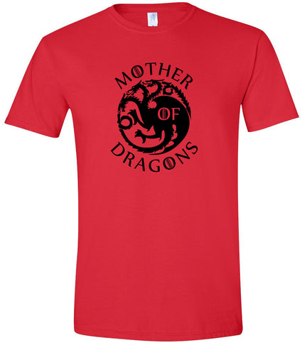 Mother of Dragons Adult Gildan Soft Shirt