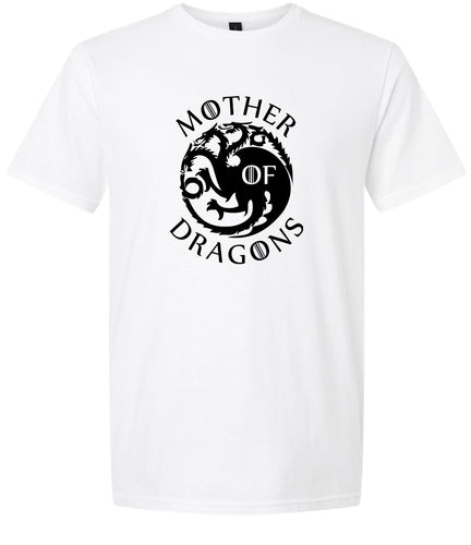 Mother of Dragons Adult Gildan Soft Shirt