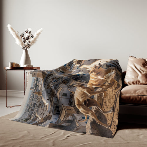 Sloughi and Aidi Blanket