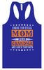 Mom and Grandma, I Rock Them Both Women's Racerback Tank