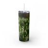 Skinny Tumbler with Straw – 20 oz Stainless Steel Cup