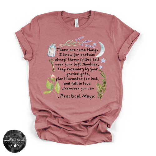 Practical Magic Quote Tee  (BLACK DESIGN) | Witchy Graphic T-Shirt