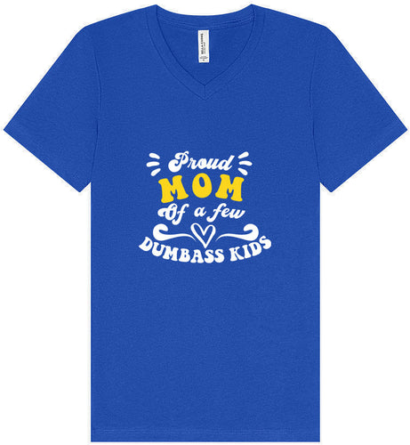 Mom of Dumbass Kids Unisex V-Neck Shirt